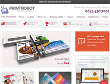 Tablet Screenshot of printrobot.co.uk